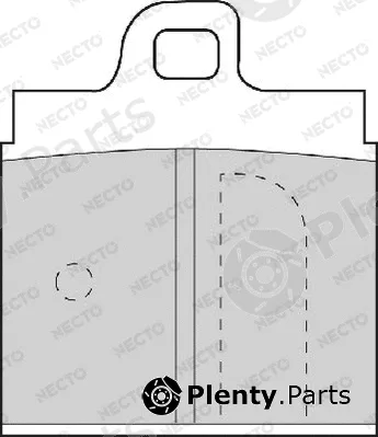 Necto FD421A — Brake Pad Set, disc brake ALTA PRESTACION