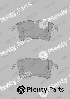 Necto FD7654A — Brake Pad Set, disc brake ALTA PRESTACION