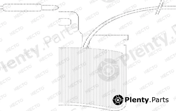 Necto FD149A — Brake Pad Set, disc brake ALTA PRESTACION