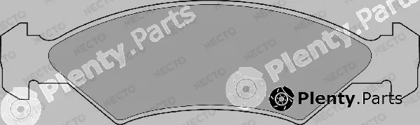 Necto FD403A — Brake Pad Set, disc brake ALTA PRESTACION