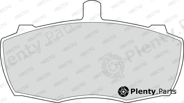 Necto FD6258V — Brake Pad Set, disc brake ALTA PRESTACION