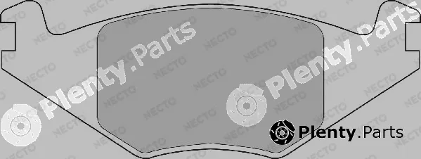 Necto FD4150A — Brake Pad Set, disc brake ALTA PRESTACION