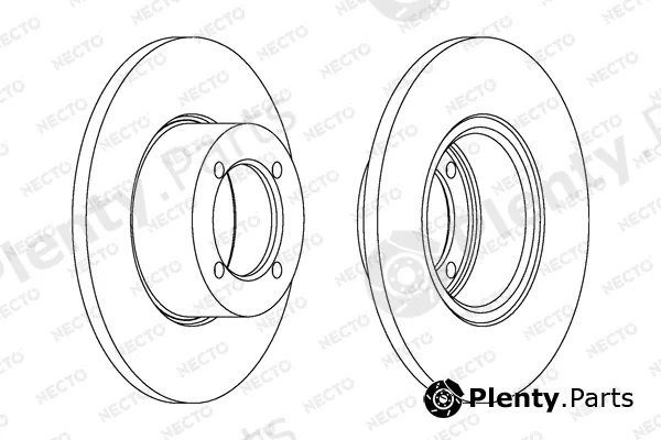 Necto WN105 — Brake Disc ALTA PRESTACION
