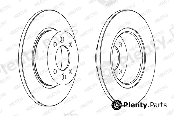Necto WN611 — Brake Disc ALTA PRESTACION