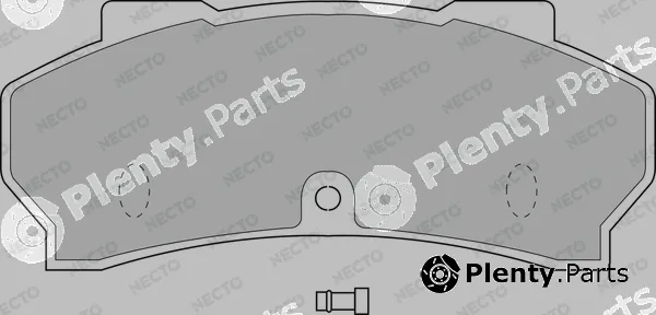 Necto FD6008V — Brake Pad Set, disc brake ALTA PRESTACION