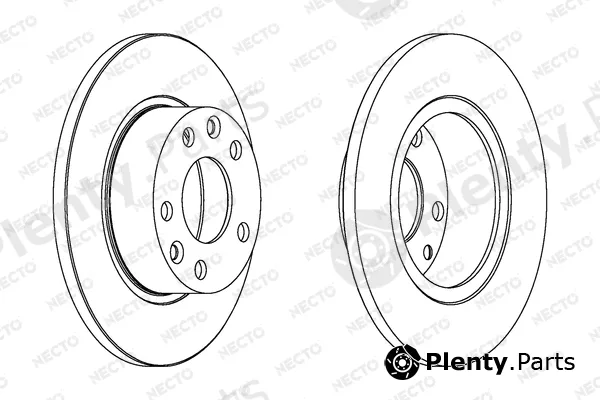 Necto WN610 — Brake Disc ALTA PRESTACION