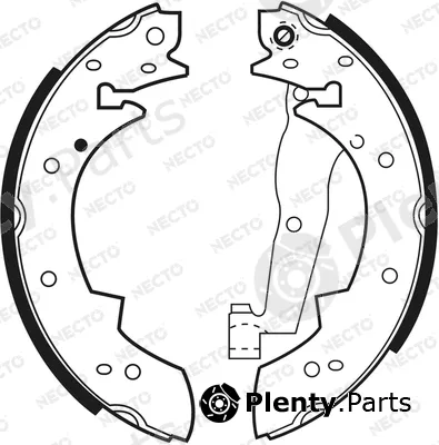 Necto N1362 — Brake Shoe Set ALTA PRESTACION