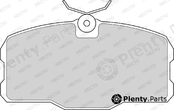 Necto FD6226A — Brake Pad Set, disc brake ALTA PRESTACION