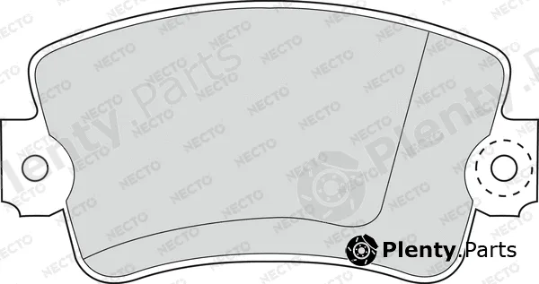 Necto FD690V — Brake Pad Set, disc brake ALTA PRESTACION
