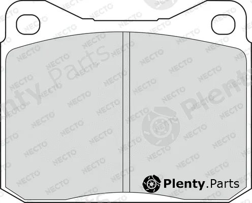 Necto FD4141V — Brake Pad Set, disc brake ALTA PRESTACION