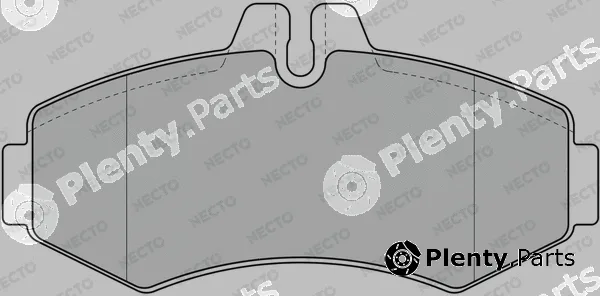 Necto FD6782V — Brake Pad Set, disc brake ALTA PRESTACION