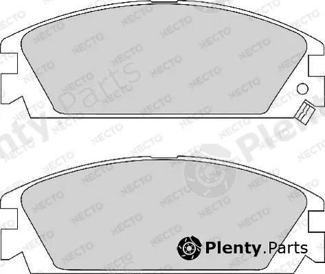 Necto FD6290A — Brake Pad Set, disc brake ALTA PRESTACION