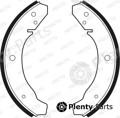 Necto N1555 — Brake Shoe Set ALTA PRESTACION