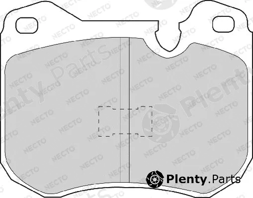 Necto FD6333A — Brake Pad Set, disc brake ALTA PRESTACION