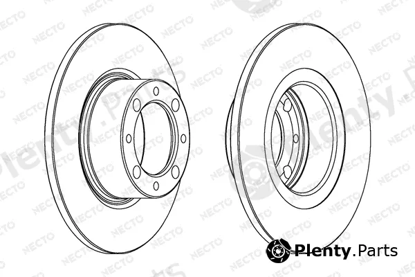 Necto WN229 — Brake Disc ALTA PRESTACION