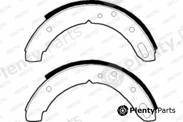 Necto N1572 — Brake Shoe Set, parking brake ALTA PRESTACION