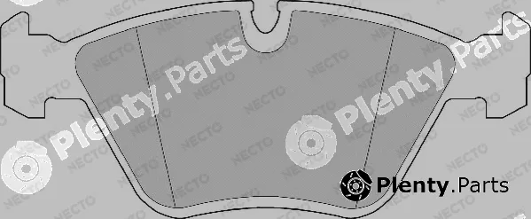 Necto FD6279A — Brake Pad Set, disc brake ALTA PRESTACION