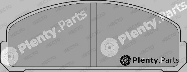 Necto FD6234A — Brake Pad Set, disc brake ALTA PRESTACION