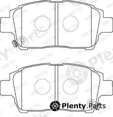 Necto FD7308A — Brake Pad Set, disc brake ALTA PRESTACION