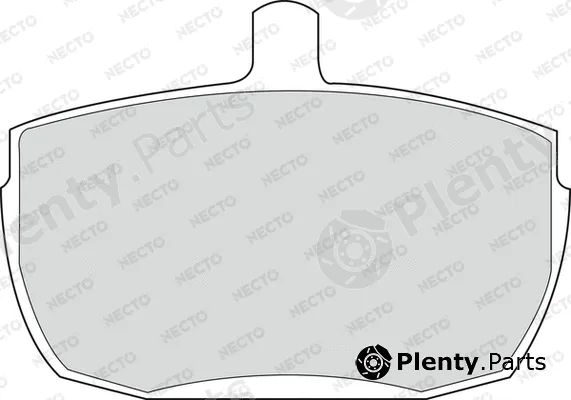 Necto FD578V — Brake Pad Set, disc brake ALTA PRESTACION