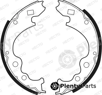 Necto N1442 — Brake Shoe Set ALTA PRESTACION