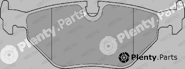 Necto FD6278A — Brake Pad Set, disc brake ALTA PRESTACION