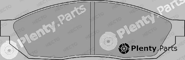 Necto FD854A — Brake Pad Set, disc brake ALTA PRESTACION
