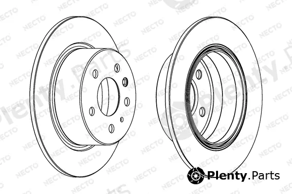 Necto WN113 — Brake Disc ALTA PRESTACION
