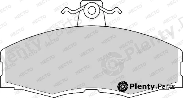 Necto FD213A — Brake Pad Set, disc brake ALTA PRESTACION