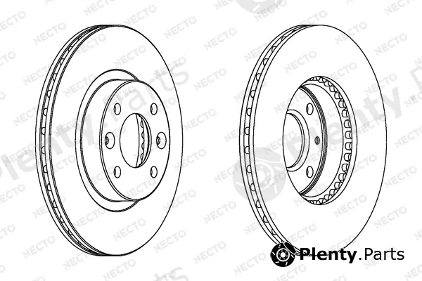 Necto WN402 — Brake Disc ALTA PRESTACION