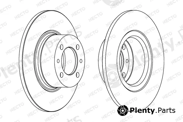 Necto WN202 — Brake Disc ALTA PRESTACION