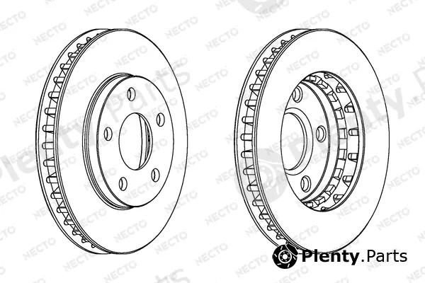 Necto WN1080 — Brake Disc ALTA PRESTACION