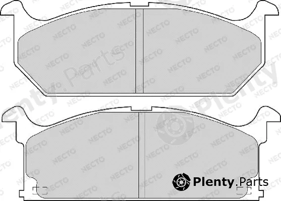 Necto FD6291A — Brake Pad Set, disc brake ALTA PRESTACION