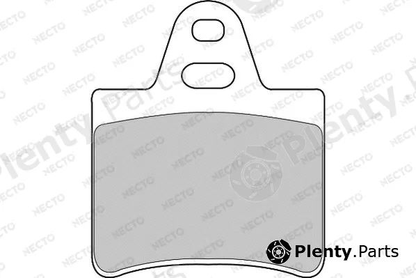 Necto FD150A — Brake Pad Set, disc brake ALTA PRESTACION