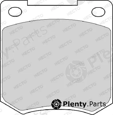 Necto FD257A — Brake Pad Set, disc brake ALTA PRESTACION