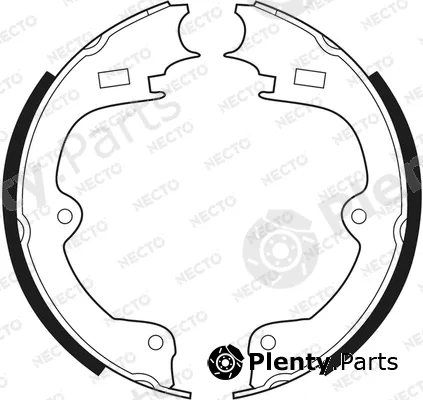 Necto N1559 — Brake Shoe Set, parking brake ALTA PRESTACION