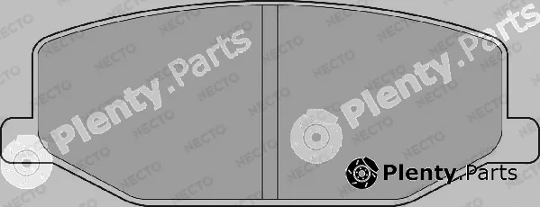 Necto FD6338A — Brake Pad Set, disc brake ALTA PRESTACION