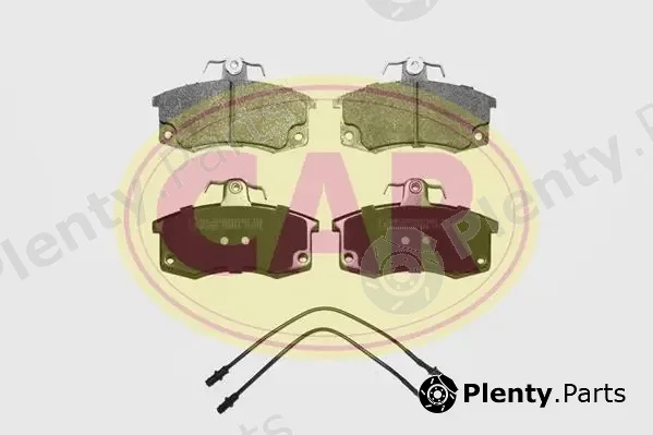 CAR PNT889 — Brake Pad Set, disc brake