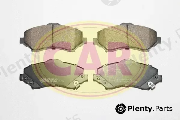 CAR PNT8451 — Brake Pad Set, disc brake
