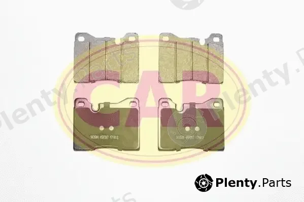 CAR PNT702 — Brake Pad Set, disc brake