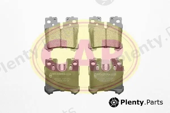 CAR PNT9481 — Brake Pad Set, disc brake