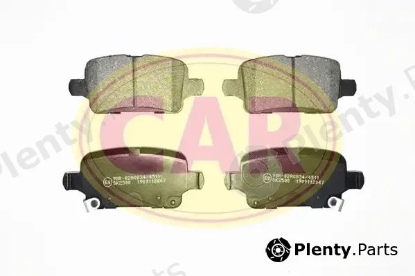 CAR PNT7402 — Brake Pad Set, disc brake