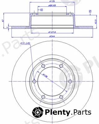 CAR 142.129 — Brake Disc