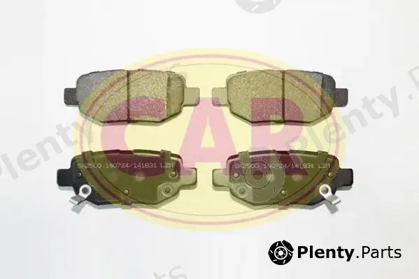 CAR PNT1381 — Brake Pad Set, disc brake