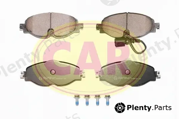 CAR PNT4381 — Brake Pad Set, disc brake