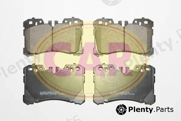 CAR PNT8481 — Brake Pad Set, disc brake
