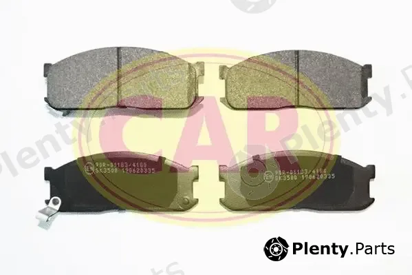 CAR PNT533 — Brake Pad Set, disc brake