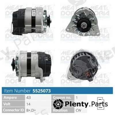 Meat & Doria 5525073 — Alternator