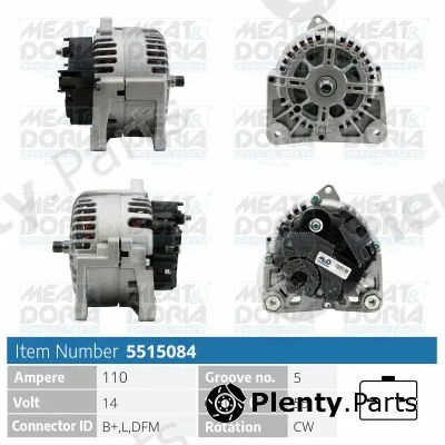 Meat & Doria 5515084 — Alternator