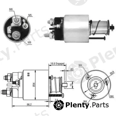Meat & Doria 46139 — Solenoid Switch, starter
